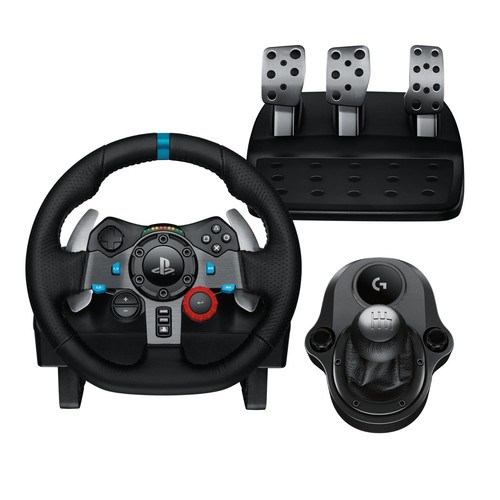 Logitech volante pedaliera - +, +